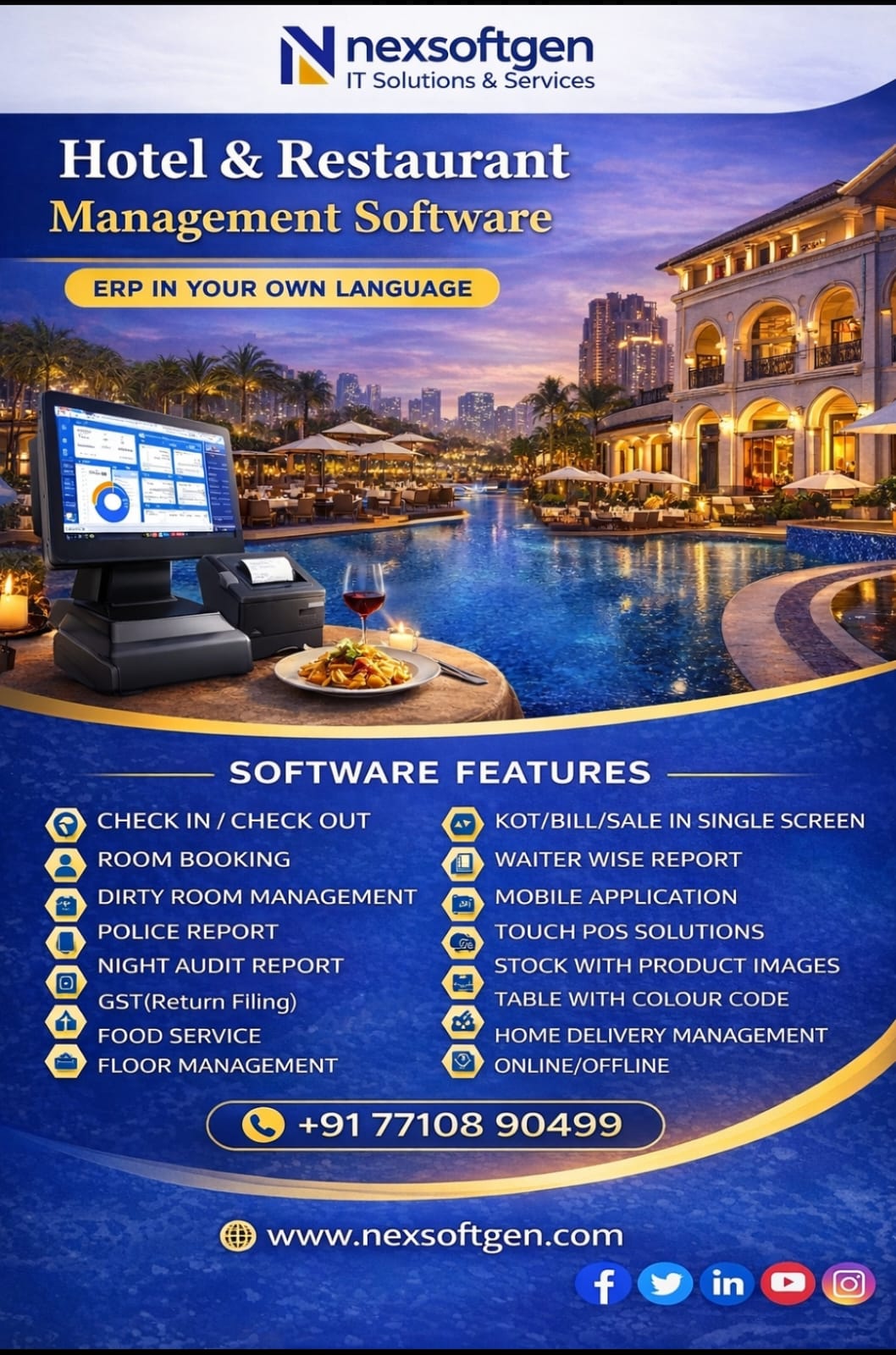 Restaurant POS Interface